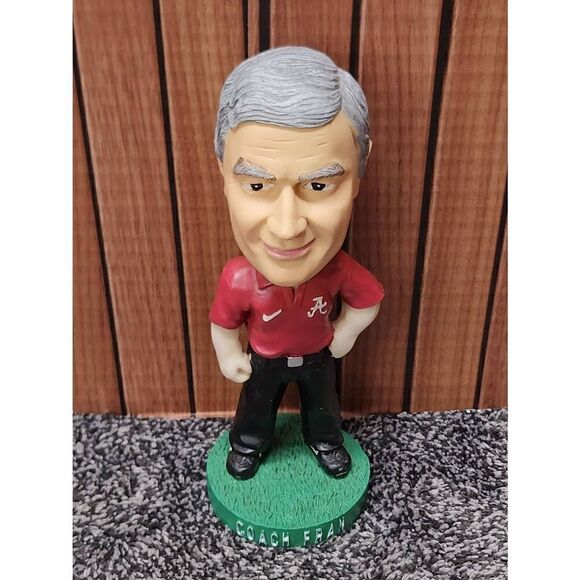 Alabama Crimson Tide Bobblehead Coach Fran Dennis Franchinoe Bobble Head - Picture 6 of 8